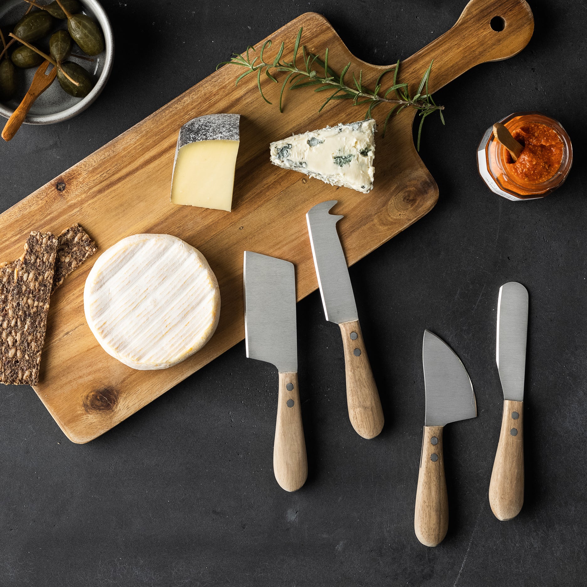 Tapas knivsæt, 4 stk.